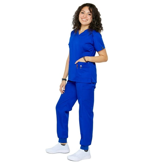 Women's 11 Pocket Slim Fit Jogger Uniforms - Style 408-JR