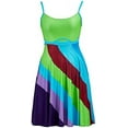 thumbnail image 1 of Women's 13 Going On 30 Dress Jenna Rink Y2K Retro Summer Mini Slip Dress, 1 of 7