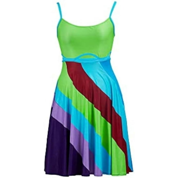 Women's 13 Going On 30 Dress Jenna Rink Y2K Retro Summer Mini Slip Dress