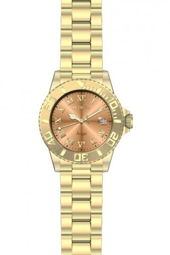 Gold Women s Angel Swiss Quartz Analog Watch Jordan Ubuy