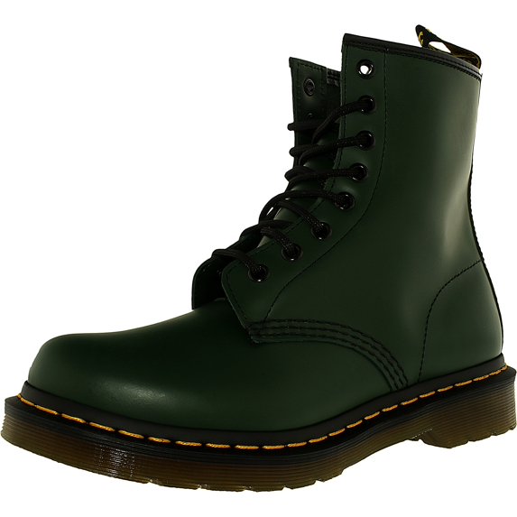 Women's 1460 Green Mid-Calf Leather Boot - 7M