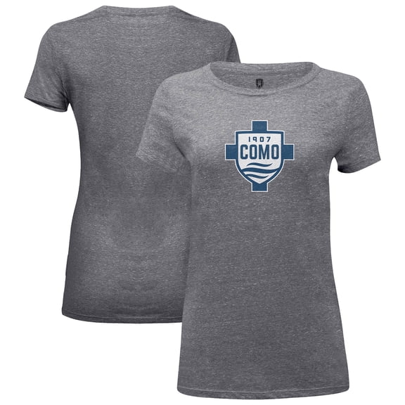 Women's-1863FC Heather Gray Como 1907 Color Badge Tri-Blend T-Shirt