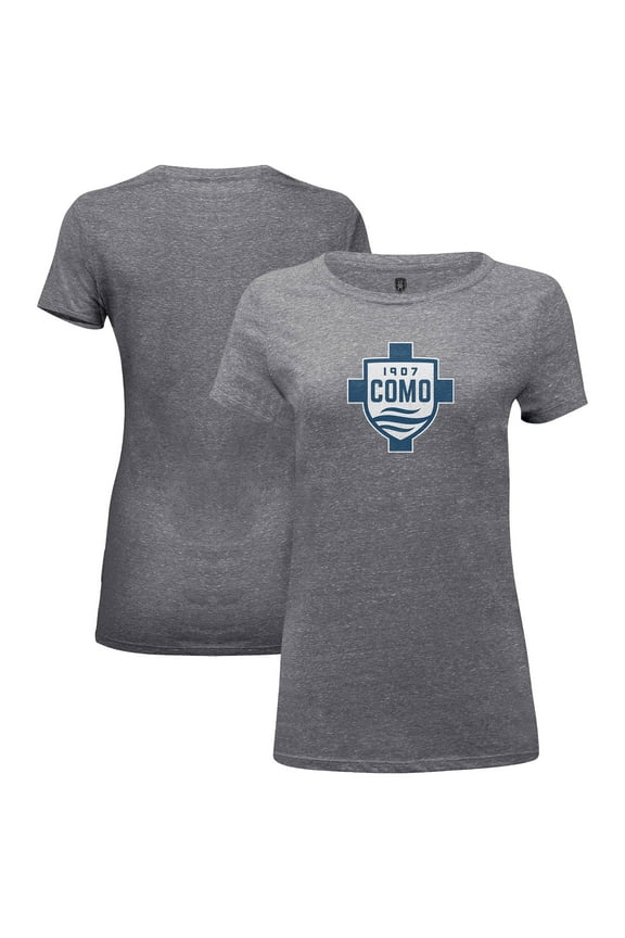Women's-1863FC Heather Gray Como 1907 Color Badge Tri-Blend T-Shirt