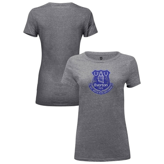 Women's 1863FC Heather Gray Everton Color Badge Tri-Blend T-Shirt