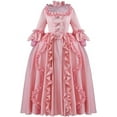 thumbnail image 1 of Women's 18th Century Rococo Dress Marie Antoinette Pink Princess Dress Court Ball Gown, 1 of 7