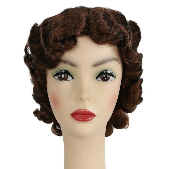 Women's 1930s Fingerwave Fluff Wig