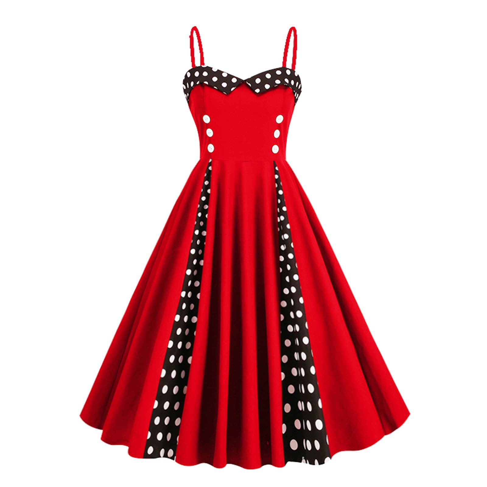 Women's 1950s Evening Prom Dress Vintage Party Retro Formal Wedding Guest Rockabilly  Pinup Audrey Hepburn Dresses - Walmart.com
