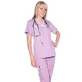 thumbnail image 1 of Women's 2 Piece Designer Unique Medical Scrubs, 1 of 1