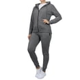 thumbnail image 1 of Women's 2-Piece Fleece-Lined Full Zip Hoodie & Jogger Set, 1 of 5