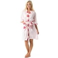 thumbnail image 1 of Women's 2 Piece Floral Robe and Gown Set, 1 of 5
