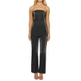 thumbnail image 1 of Women's 2-Piece Off Shoulder Set - Tube Top & Wide Leg Pants - Polyester - S-L - Summer Outfit, 1 of 6