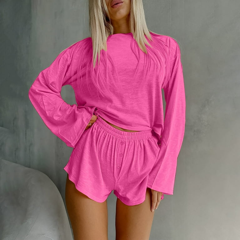 Hot Pink Sweater Pink Sweat Shorts Coop Short Stuff Short – Shed