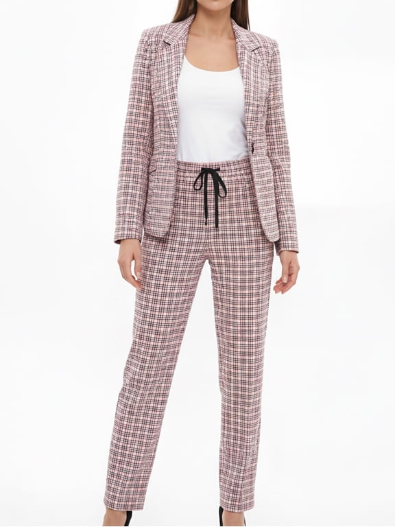 Women's 2 Piece Suit Set, Double Breasted Blazer and Pants, Professional Slimming Office Business Casual, Outfit Women