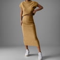 thumbnail image 1 of Women's 2 Piece Sweater Sets Outfits Knit Vest Pullover Bodycon Maxi Skirts Loungewear Long Dress Semi Formal Jacket Dress plus Size Woman Set Skirt Womens Work Skirts Womens Formal Pants Pencil Skirt, 1 of 5