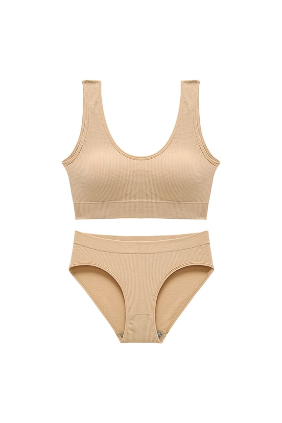 Women's 2 Piece V Neck Seamless Solid Lingerie High Waist Bra And Set Lace up Skirt Set Gents Underpants Underpants Male My Package Underwear Medium Floral Lace Satin Lingerie Set Tough Underwear Lace