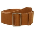 thumbnail image 1 of Women's 2" Wide High Waist Pull-Through Prong-less No Holes Plain Suede Dress Belt, 1 of 2