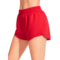 thumbnail image 1 of Women's 2-in-1 Running Shorts with Liner, High Waisted Athletic Workout Shorts, Quick-Dry Double Layer Gym Shorts - No Pockets, 1 of 2