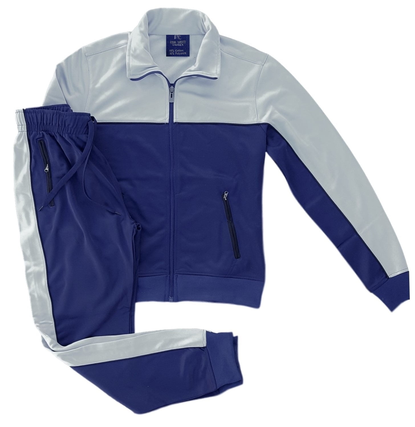Women’s Tracksuit Set – Two Piece Jacket and Jogger Set with Zip Up Top