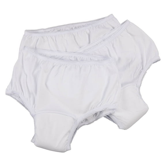 Women's 20 oz. Briefs, 3-Pack White