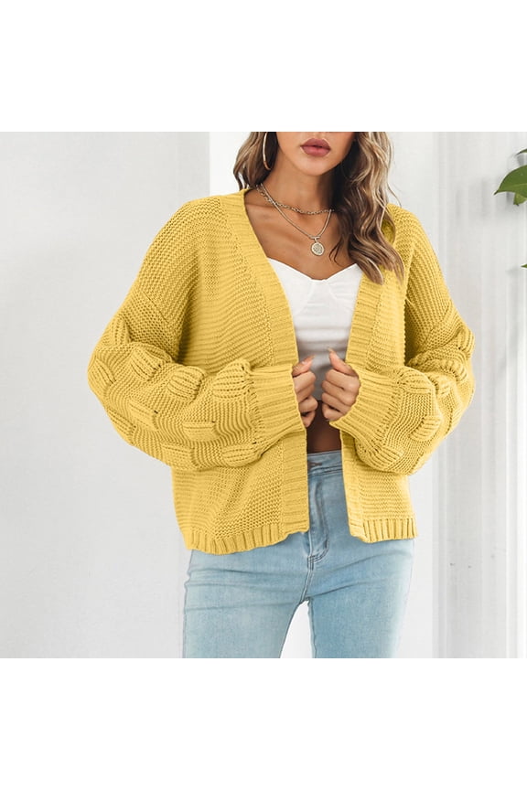 Women's 2024 Fall Open Front Long Sleeve Cardigan Oversized Outwear Music Note Sweater for Women Extra Long Sweaters Cropped Cardigans for Women plus Size Women's Sweater Sweater for Women Fashion