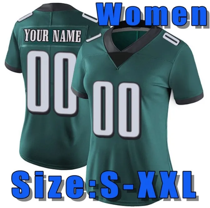Women's 2024 Football Jersey, Brow n, Saquon Barkley, Devin White