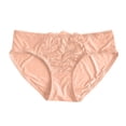 thumbnail image 1 of Women's 2025 High Waist Cheeky Bikini Panties Lace Stretch Full Coverage Underwear No Show Comfy Everyday Briefs Breathable Seamless Fit, 1 of 4