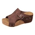 thumbnail image 1 of Women's 2025 Orthopedic Wedge Sandals Boho Summer Platform Open Toe Comfortable Casual, 1 of 9