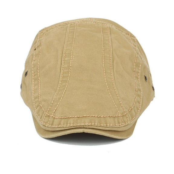 Women's 2025 Stylish Denim Driver Cap - Cute Small Duckbill Brim Design, Classic Retro Adjustable Hat, Versatile Daily & Casual Outfit Accessory