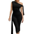 thumbnail image 1 of Women's 2025 Summer 2 Piece Shorts Sets Sexy Off The Shoulder Bodycon for Casual and Party Wear, 1 of 5