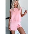 thumbnail image 1 of Women's 2025 casual summer short home two-piece set of pure cotton short sleeved T-shirt shorts sportswear set, 1 of 10