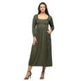 thumbnail image 1 of Womens Scoop Neck Pocket Maxi Dress, 1 of 4