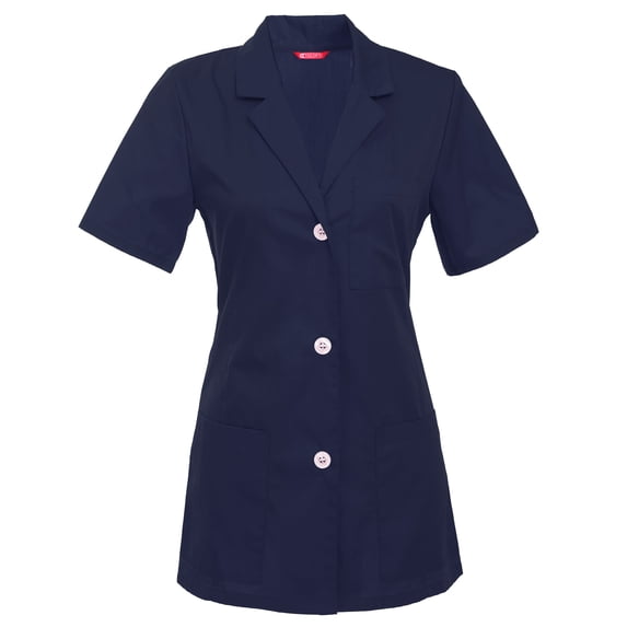 Women's 29 Inch Consultation Short Sleeve Lab Coat