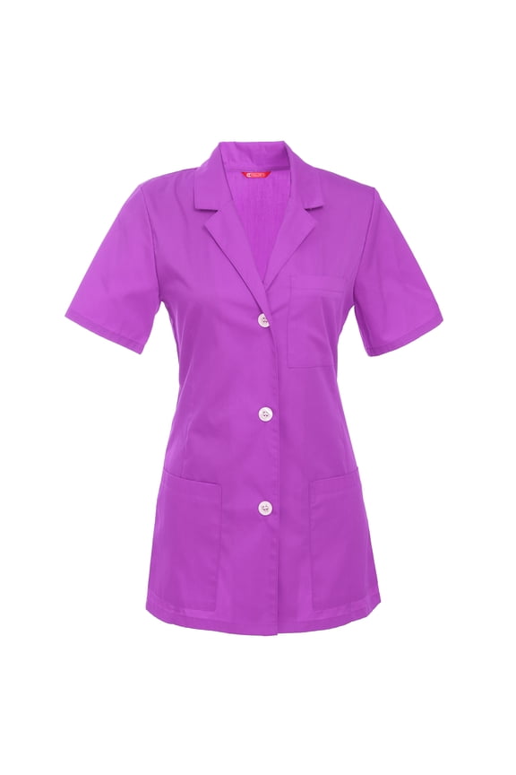 Women's 29 Inch Consultation Short Sleeve Lab Coat