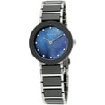 thumbnail image 1 of Women's 29mm Grey Ceramic Band Steel Case Sapphire Crystal Quartz MOP Dial Analog Watch 11429-789, 1 of 3