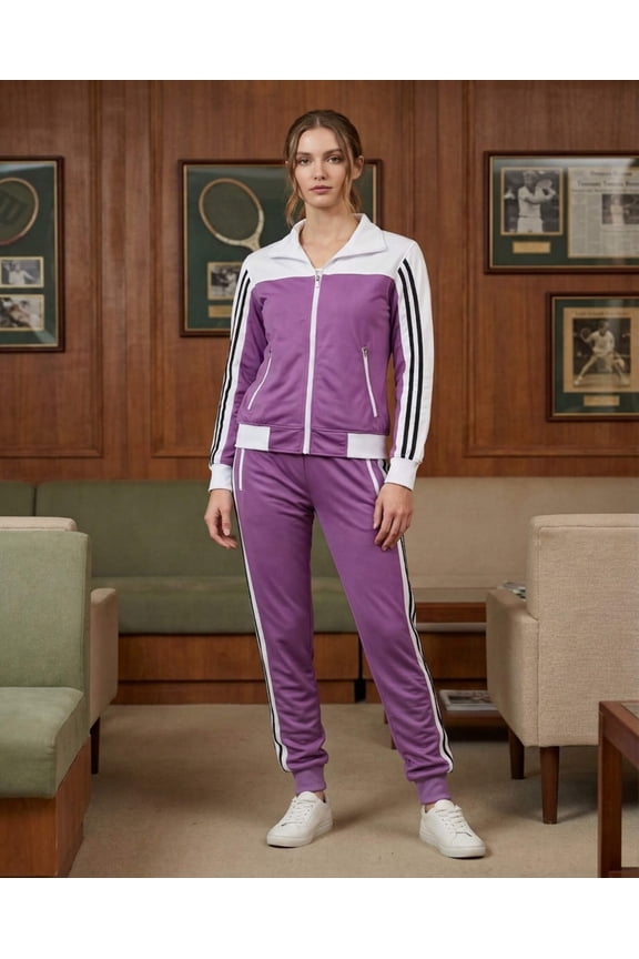 Women’s 2piece designer Tracksuit Gladys Track Jacket & Track pants matching outfit
