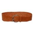 thumbnail image 1 of Women's 3 1/4" Wide Tapered Braided Woven High Waist Leather Belt, 1 of 4