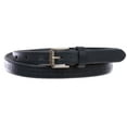 thumbnail image 1 of Women's 3/4" (17 mm) Full Grain Leather Embossed Skinny Beveled-Edge Belt, 1 of 2