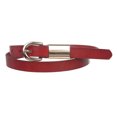 thumbnail image 1 of Women's 3/4" (19mm) Skinny Solid Leather Dress Belt, 1 of 3