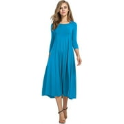 Blue Flare Dress