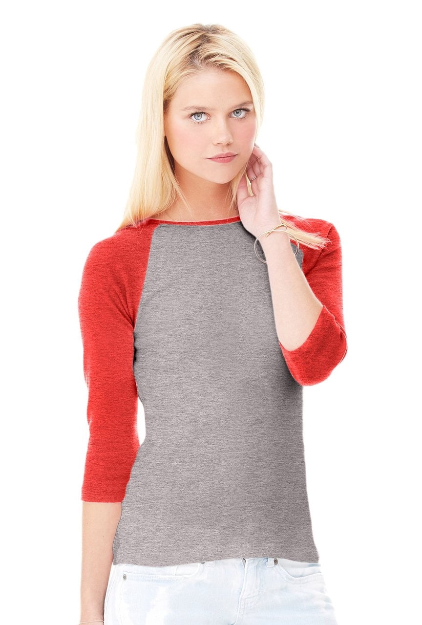 Women's 3/4 Sleeve Baseball T-Shirt