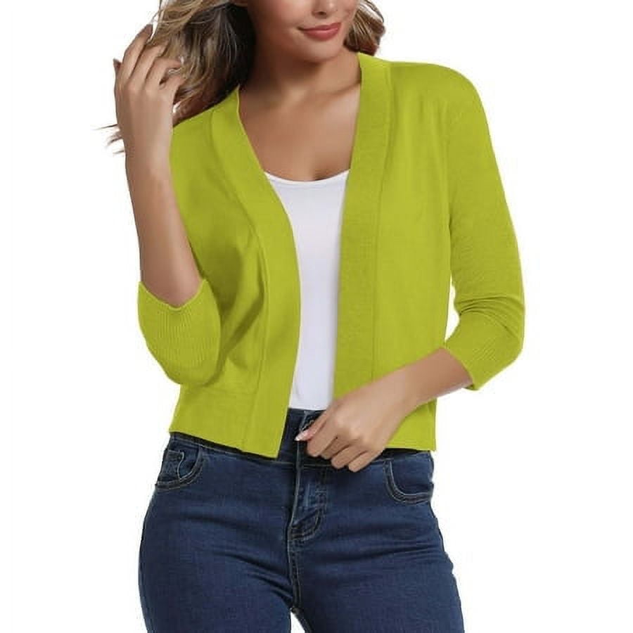 Lime green shrugs cardigans hotsell