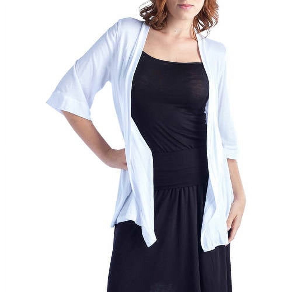 Women's 3/4 Sleeve Open Shrug