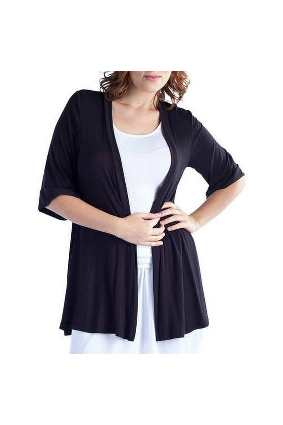 Women's 3/4 Sleeve Open Shrug