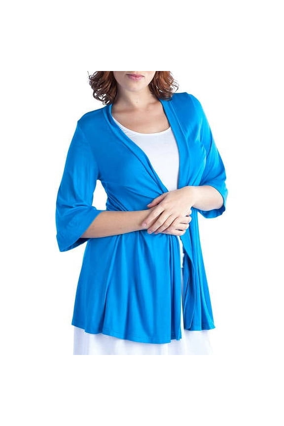 Women's 3/4 Sleeve Open Shrug