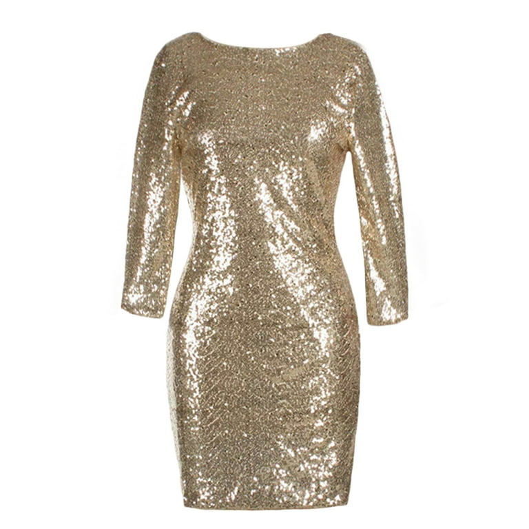 Round Neck Bandage Three Quarter Sleeve Bodycon Dress Round Neck Bandage Three Quarter Sleeve Bodycon Dress