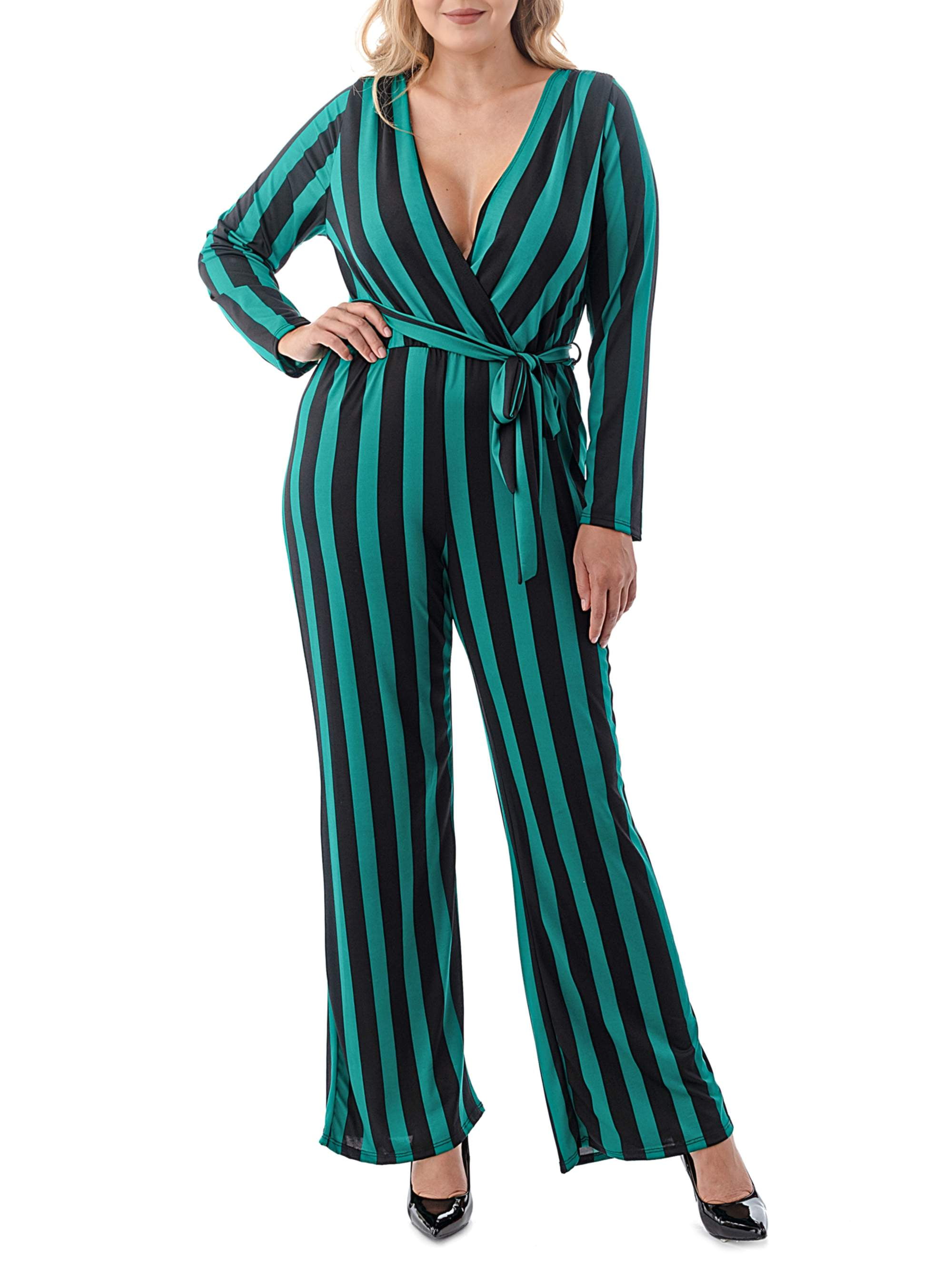 Women's 3/4 sleeve jumsuit