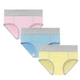 thumbnail image 1 of Women's 3 Pack Cotton Panties Comfy Soft Seamless Underwear Plus Size Breathable Cool Bikini Panties No Show Seamless Panty, 1 of 5