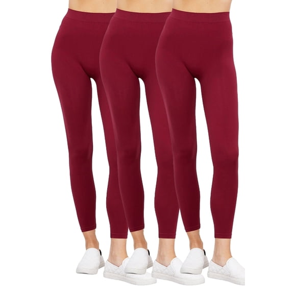 FashionStream High-Waist Seamless Stretch Leggings, Women's