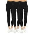 thumbnail image 1 of FashionStream High-Rise Casual Leggings, Women's, 1 of 6
