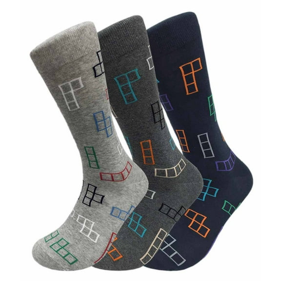 Women's 3 Pairs Truly Beautiful Comfortable Durable Soft Novelty Socks LNVT003-3P One SizeRandom